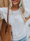 Solid Lace Tee