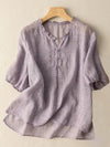 Prettybeautie Embroidery Frilled Blouse